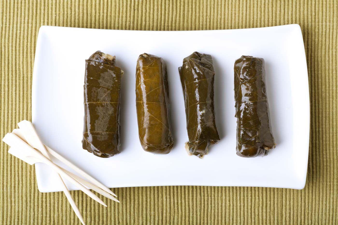 staffed grape leaves