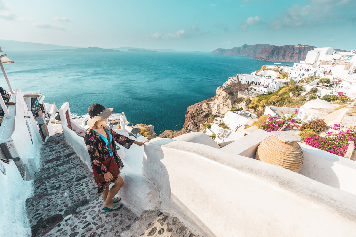 private tour on Santorini