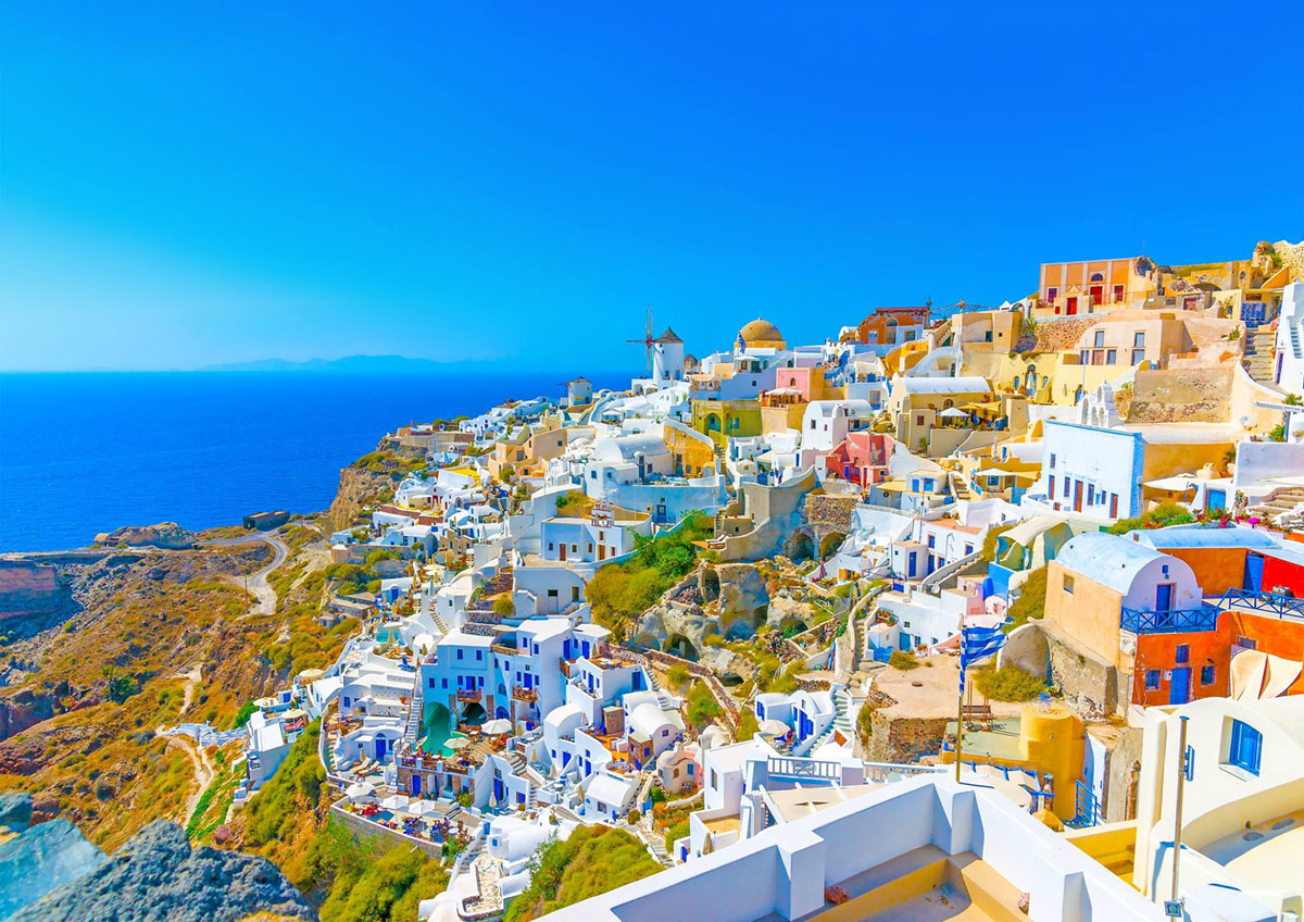 Santorini beautiful view