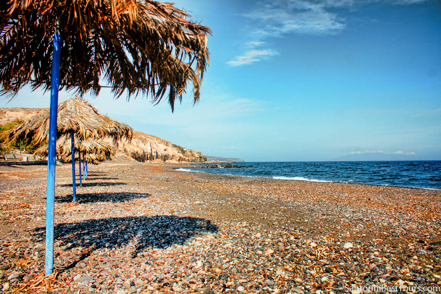 Monolithos beach Santorini