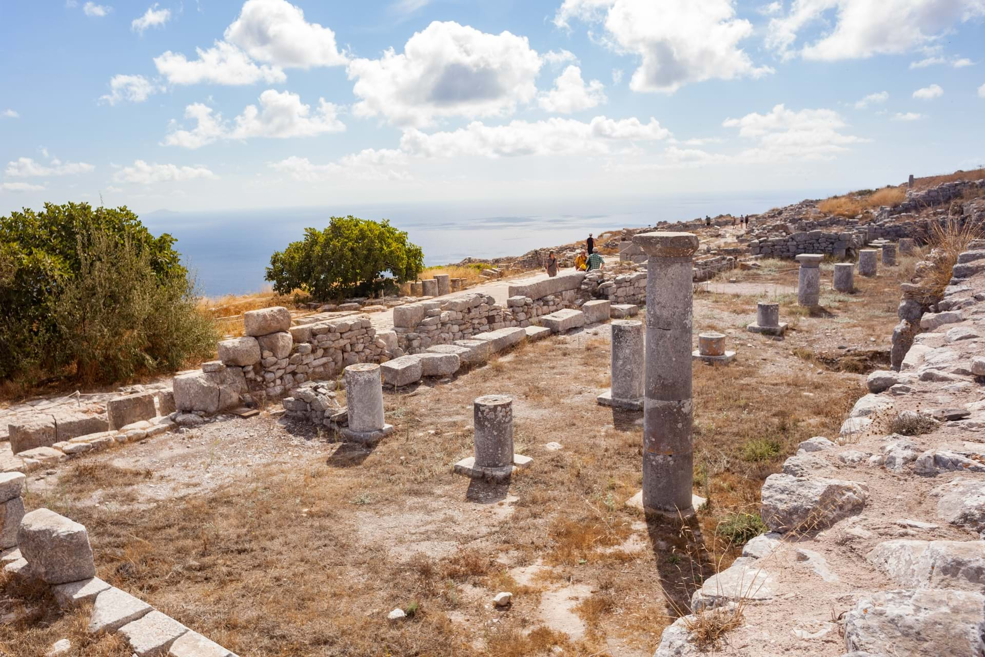 Santorini Greece ancient Thera