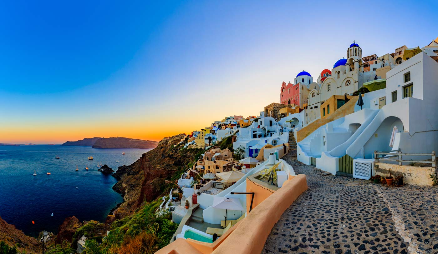 Santorini beautiful photo