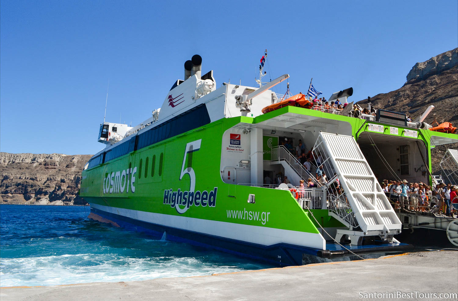 Highspeed ferry - Athionios Port of Santorini