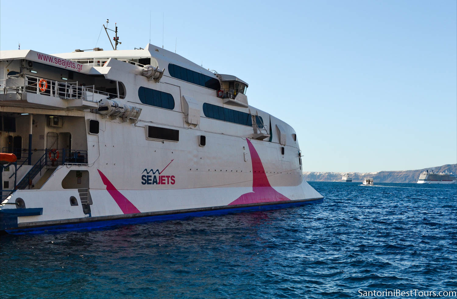 best ferry from santorini to paros