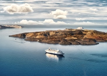 Santorini Volcano