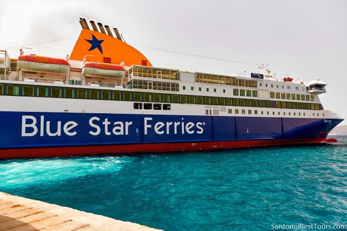Blue Star Ferries Athens Santorini