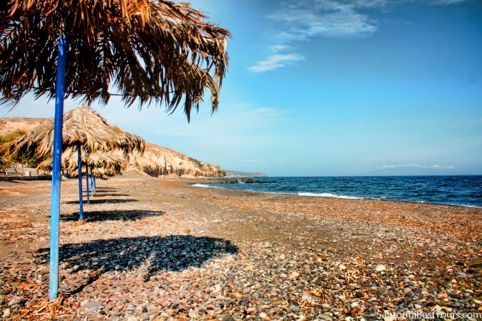 Monolithos Beach Santorini