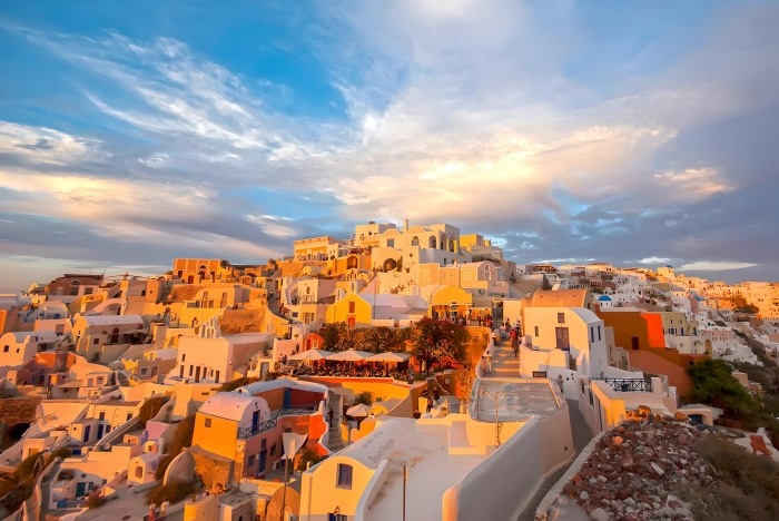 Oia Village Castle