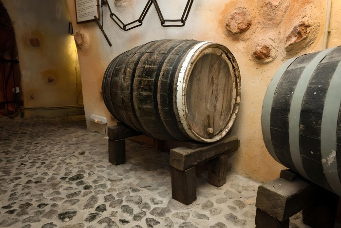 Old Winery On Santorini