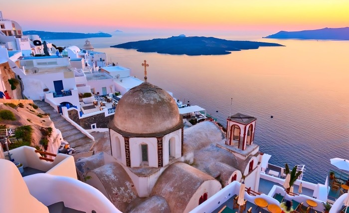 Santorini Caldera Sunset