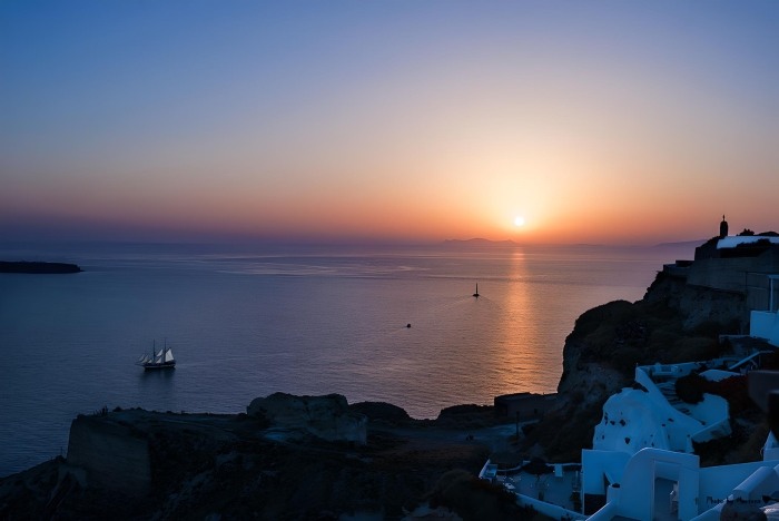 Santorini Holidays Sunset