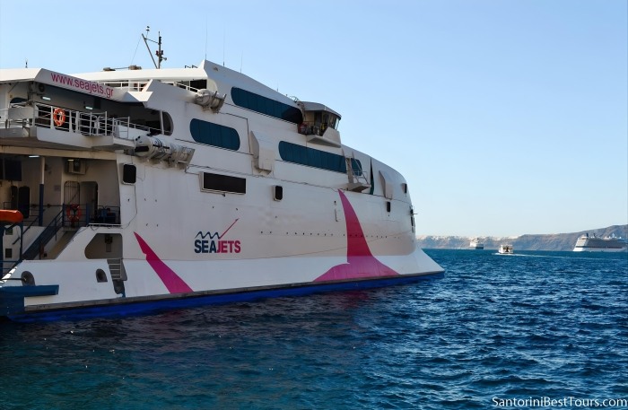 Seajets Ferry From Athens Santorini