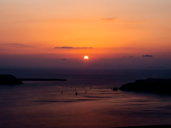 Sunset Firostefani