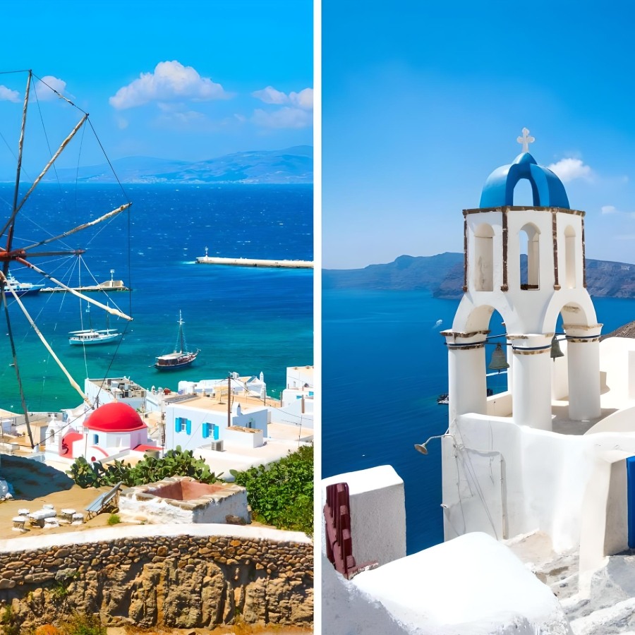 Mykonos Vs Santorini