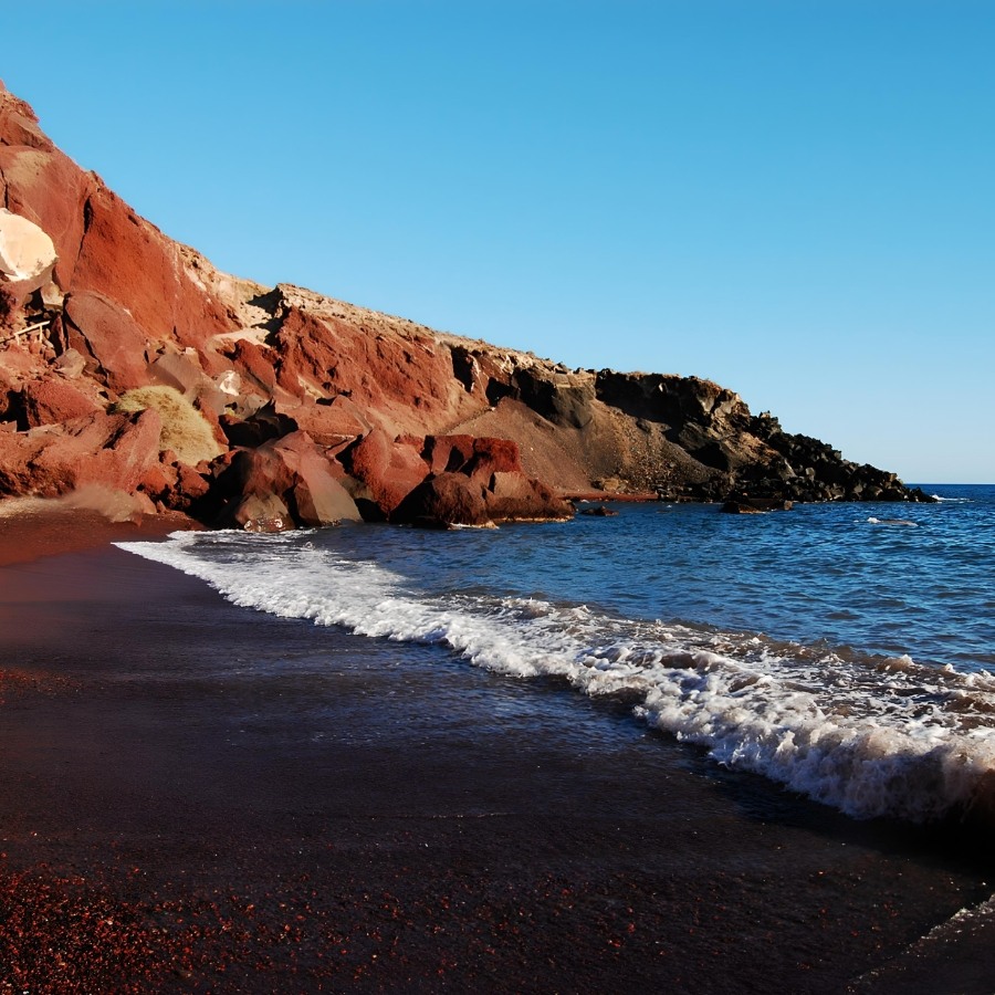 Red Beach Santorini Greece