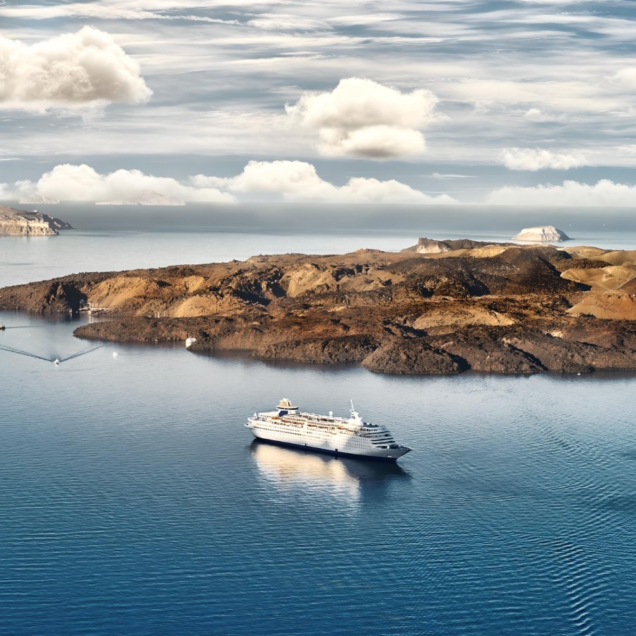 Santorini Volcano