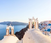 Oia village on Santorini island