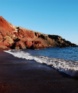 Red Beach Santorini Greece