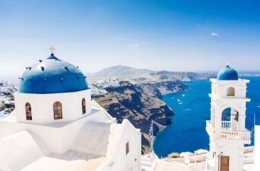 Imerovigli Blue Dome Church