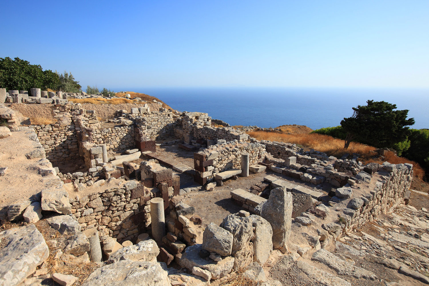 Ancient Thira In Santorini Santorinibesttours Com