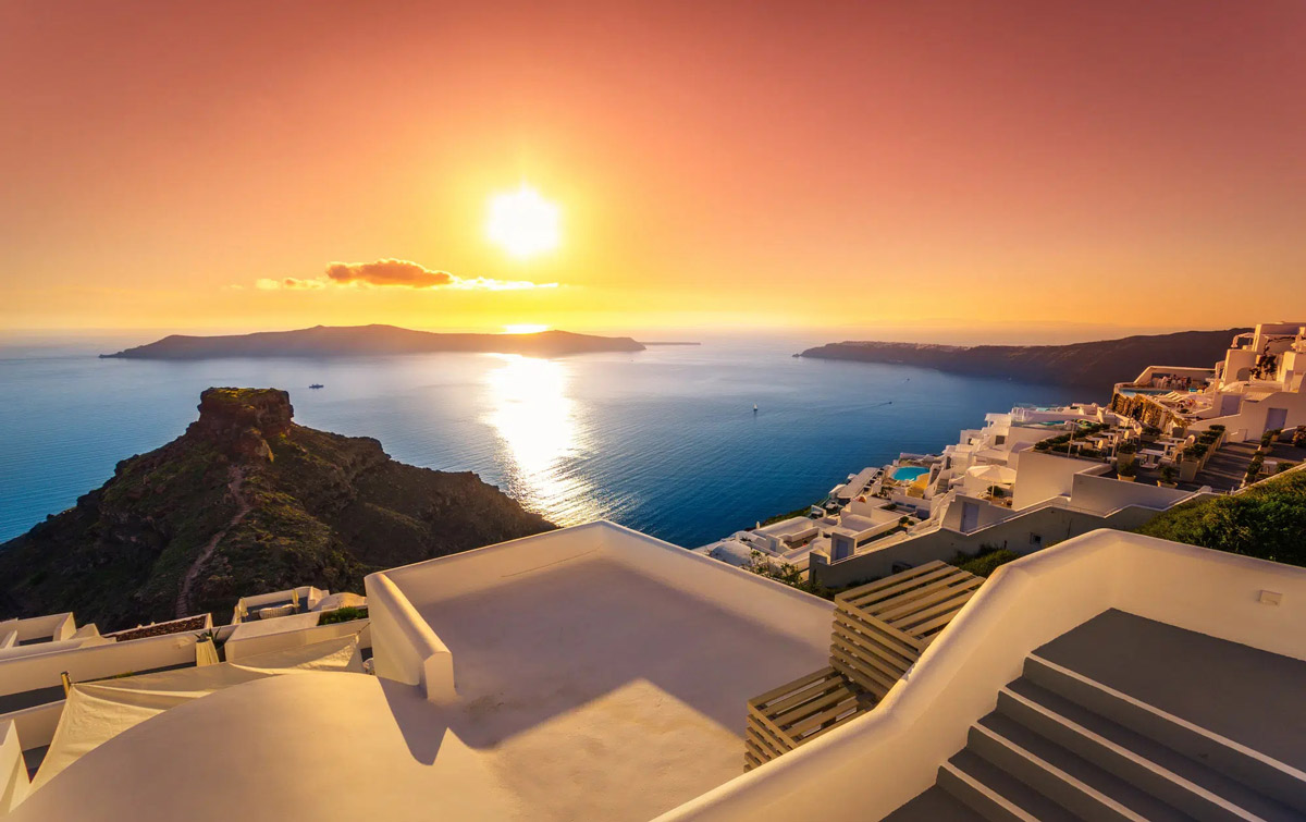 Santorini Imerovigli Sunset